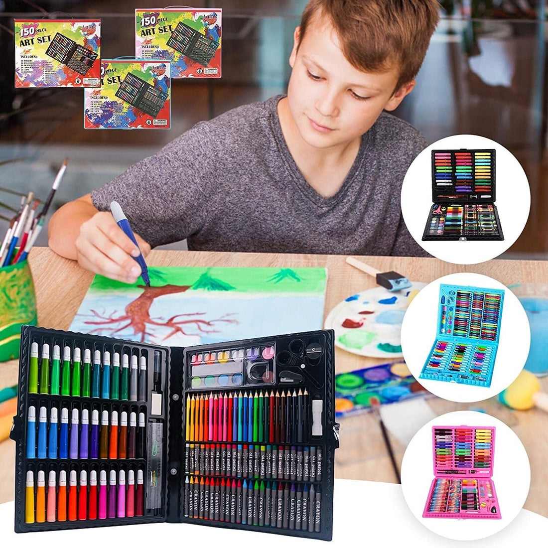 Kubeixiong Corner - Art Set for Kids Trendy zone